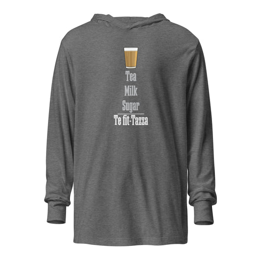 Te fit-Tazza Unisex Hooded Long-Sleeve Tee - Malta